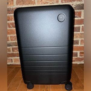 Monos Carry On Luggage in Black